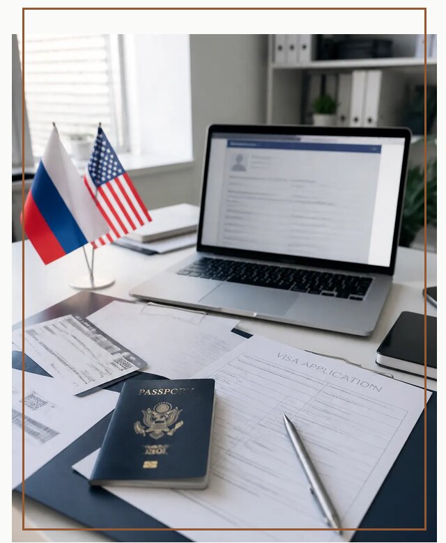 Оформление визы в США для туристов и бизнеса в Крымске