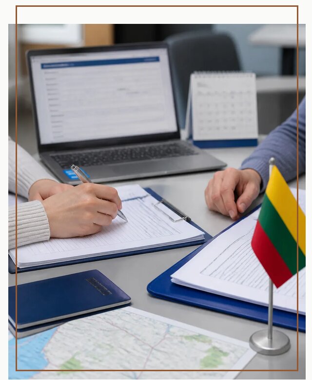 Профессиональное оформление визы в Литву для поездки в Крымске