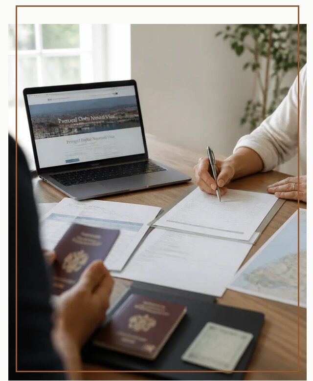 Оформление Digital Nomad и ВНЖ Португалии в Крымске